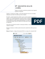 FD32 No SAP Tutorial Da Área de Controle de Crédito