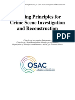 Guiding Principles for Crime Scene Investigation