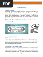 Steering System: 7-1 Basic Principles