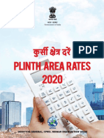 Plinth Area Rates 2020