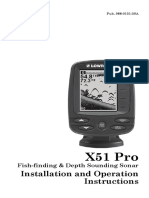 Lowrance X-51 Pro Owner's Manual