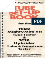 TC162 Tube Set-up Book