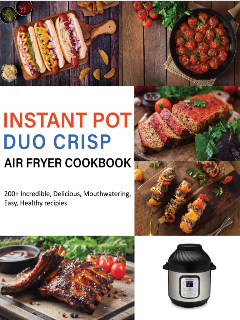 B. Peavy Betty Instant Pot Duo Crisp Air Fryer Cookbook 200 Incredible Delicious Mouthwatering Easy Healthy Recipies 2020 PDF Potato Chip Macaroni And Cheese