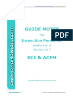 Guide Notes: Inspection Personnel