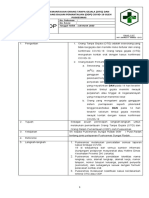 Sop Pemantauan Orang Tanpa Gejala (Otg) Dan Orang Dalam Pemantauan (Odp) Covid-19 Oleh Puskesmas