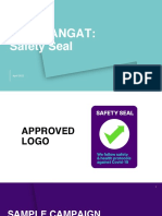 Ingat Angat: Safety Seal: April 2021