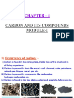 Chapter - 4: Carbon and Its Compounds Module-I