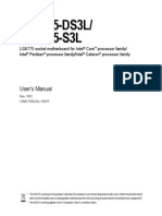 Motherboard Manual Ga-P35 - (D) s3l e
