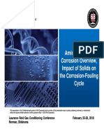 Amine Systems: Corrosion Overview, Impact of Solids On The Corrosion-Fouling Cycle