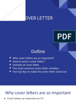 Cover Letter