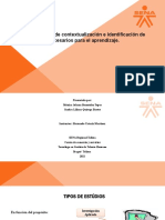 3.2 Actividades de Contextualización e Identificación de Conocimientos Necesarios para El Aprendizaje.