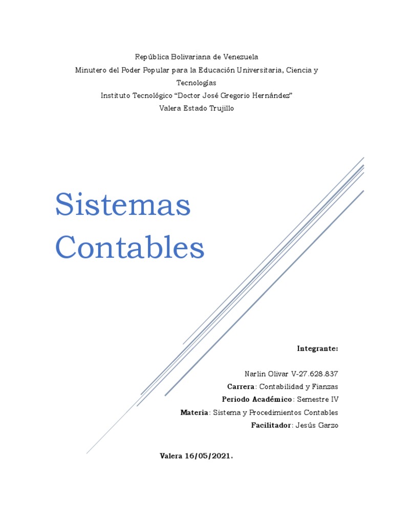 Evolución de Sistemas Contables | PDF | Contador | Contabilidad