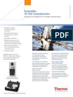 Thermo Scientific Eutech TN-100 Turbidimeter: Lightweight and Waterproof For Turbidity Measurements
