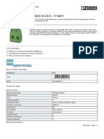 PCB Terminal Block - MKDS 5/ 2-9,5 - 1714971: Key Commercial Data