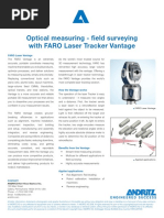 Optical Measuring - Field Surveying With FARO Laser Tracker Vantage