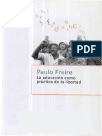 La Educación Como Práctica de La Libertad