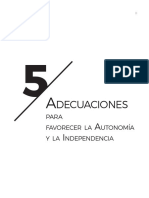 5.Adecuaciones para autonomía e independencia