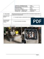 A. Encontrado: Se Realiza Cambio y Alineamiento de Motor Eléctrico