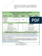 5ta CONVOCATORIA COBERTURA DE CÁTEDRA