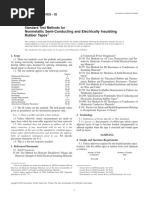 D 4325 - 02 Standard Test Methods For Nonmetallic Semi-Conducting and Electrically Insulating Rubber Tapes