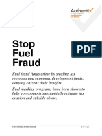 Stop Fuel Fraud: © 2013 Authentix. All Rights Reserved