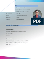 Currículum Lic. en Psicologia Pieero Ramos