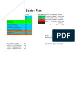 Junior and Senior Plan: Classes Hours Lab? Color Code Junior 1 Junior 2 Senior 1