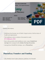 Pharmeasy Online Pharmacy: Topic:Start-Up Venture Ideas Project Guided By:-Prof