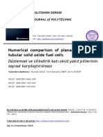 Numerical Comparison of Planar and Micro-Tubular Solid Oxide Fuel Cells