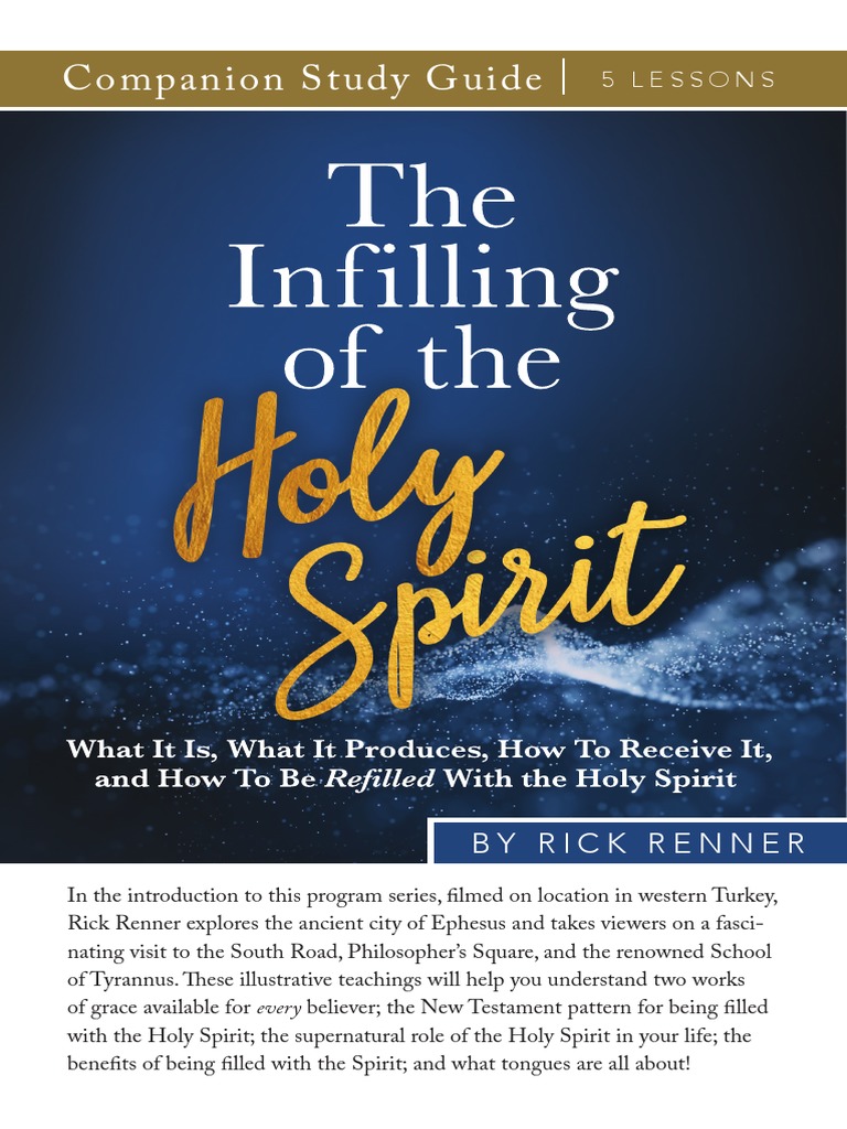 The Infilling of The Holy Spirit | PDF | Baptism With The Holy Spirit ...
