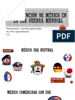 Intervención de México en La 2da Guerra Mundial