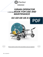 Ferbo - Turbocar Operator Handbook For Use and Maintenance