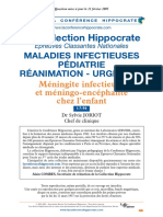 Méningite Infectieuse Et Méningo-Encéphalite Chez L'enfant - Hippocrate 05