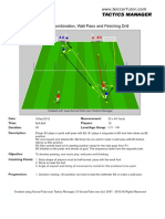 One Touch Combination Play Finishing