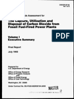 The Capture, Utilization and Disposal of Carbon Dioxide From Fossil Fuellfired Power Plants