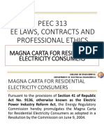Magna Carta For Residential Electricity Consumers
