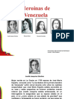 Proyecto La Heroinas de Venezuela ABEL A GARRIDO BOMPART JULIO 2021