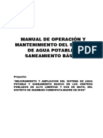 manual de operacion y mantenimiento inambari