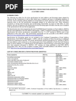 Inventory of Processing Aids, Codex | PDF | Ester | Fatty Acid