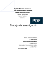 Trabajo de Investigacion Turismo Las Mercedes