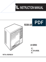 Room Air Conditioner: Ax Series