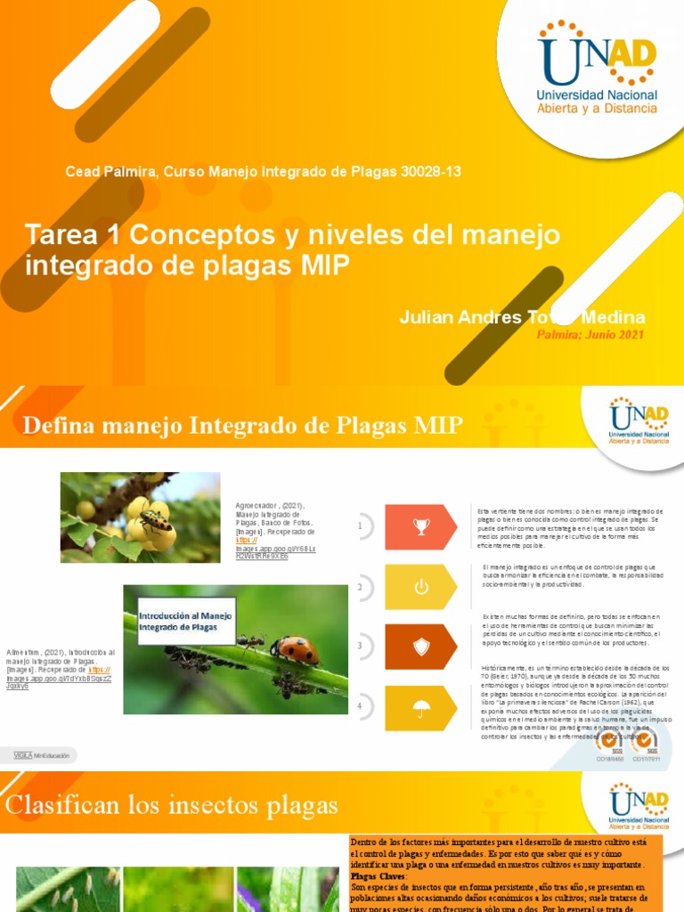 Conceptos del Manejo Integrado de Plagas | PDF | Plaga (organismo ...