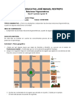 Guía 1 Grado 10-Razones Trigonométricas-Periodo 2.