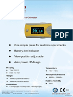 s8 Fingertip Pulse Oximeter