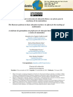 Alejandra de Los Ángeles Castillo-Lozada: Ciencias de La Educación Artículo de Investigación