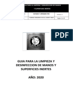 ANEXO 7 Guia para Limpieza y Desinfeccion en El Centro de Trabajo AMN