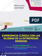 Experiencia Clínica Con Las Úlceras de La Extremidad Inferior