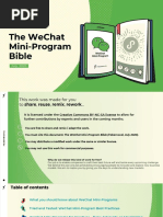 Fabernovel X 31ten - WeChat Mini-Program Bible 2020