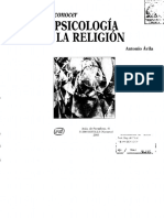 Ávila, Antonio. para Conocer La Psicología de La Religión (Caps. 8, 9 y 10)