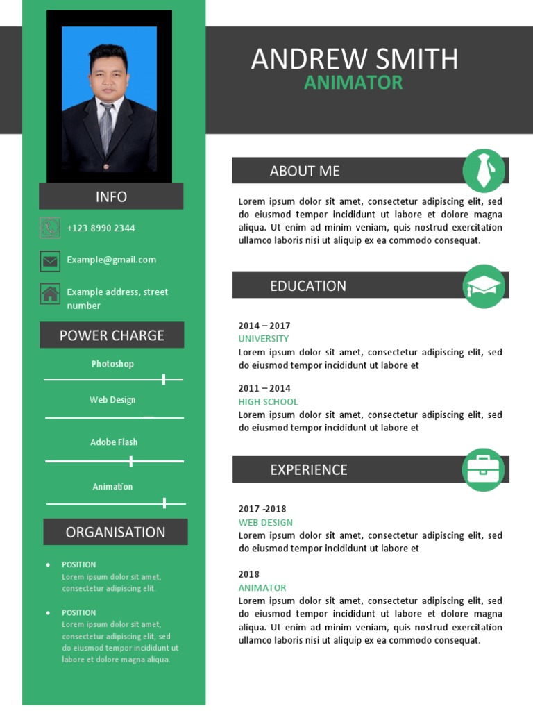 Tutorial Create CV With Microsoft Word - Free | PDF